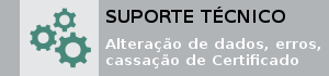 Canal destinado a solicitações de suporte técnico, tais como erros, correção de dados cadastrais, cassação de Certificado de Vistoria On-line (disponível apenas para efetivo interno do Corpo de Bombeiros), etc. 